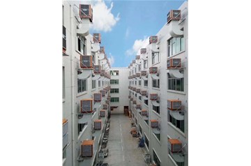 家具車(chē)間環(huán)?？照{(diào)降溫案例